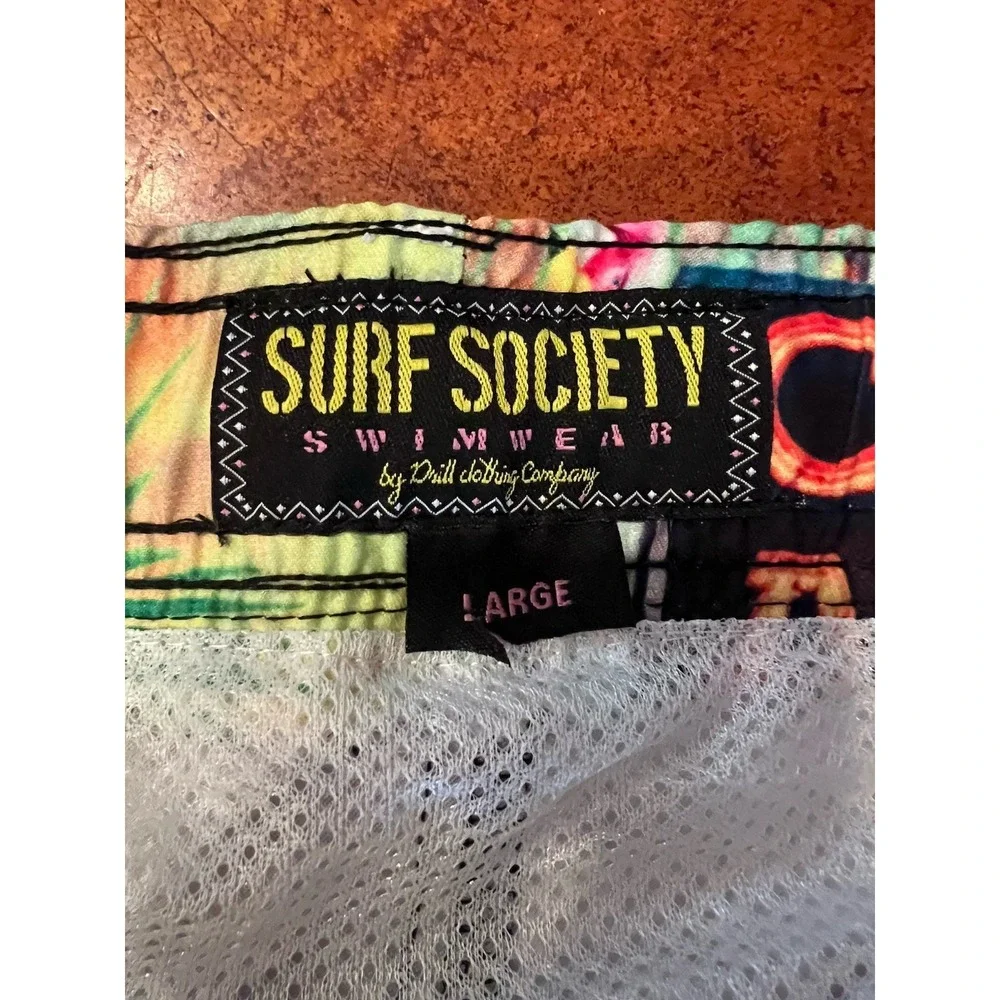 Surf Society Men's Swimwear Board Shorts New Without Tags